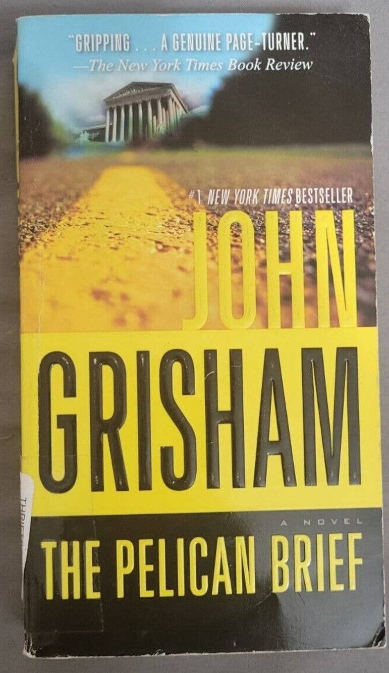 The Pelican Brief John Grisham Book Paperback